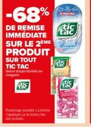 soldes Tic Tac