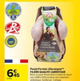 poulet fermier Carrefour