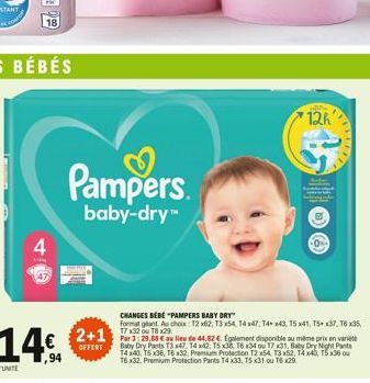 bébé Pampers