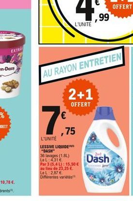 lessive liquide Dash