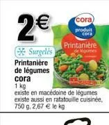 macédoine de légumes cora