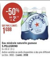 -50%  2⁹  SOIT PAR 2 LUNITE:  1688 