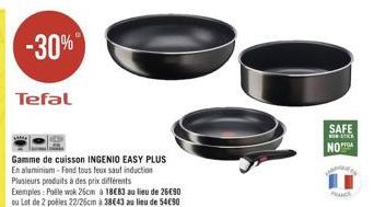 -30%  Tefal  SAFE NON-STICK  NO  Funk 