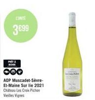 LUNITE  3899  PEET A BOME  000  AOP Muscadet-Sèvre-Et-Maine Sur lie 2021 Château Les Croix Pichon Vieilles Vignes  in 