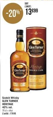 whisky Glen Turner