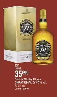 whisky chivas regal