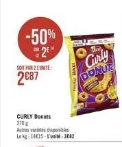 donuts curly