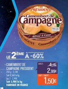 camembert Président