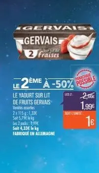 fraises gervais