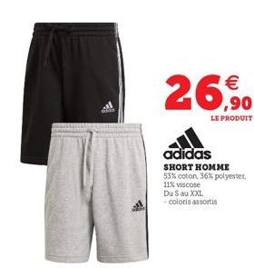 short homme Adidas
