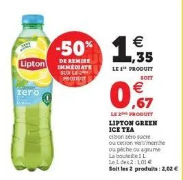 soldes lipton