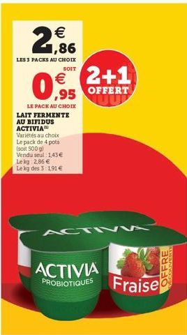 lait Activia