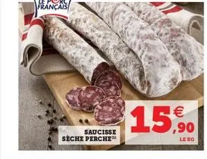 saucisse sèche 