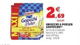 gnocchi lustucru