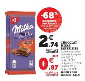 soldes Milka