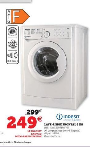 lave-linge Indesit