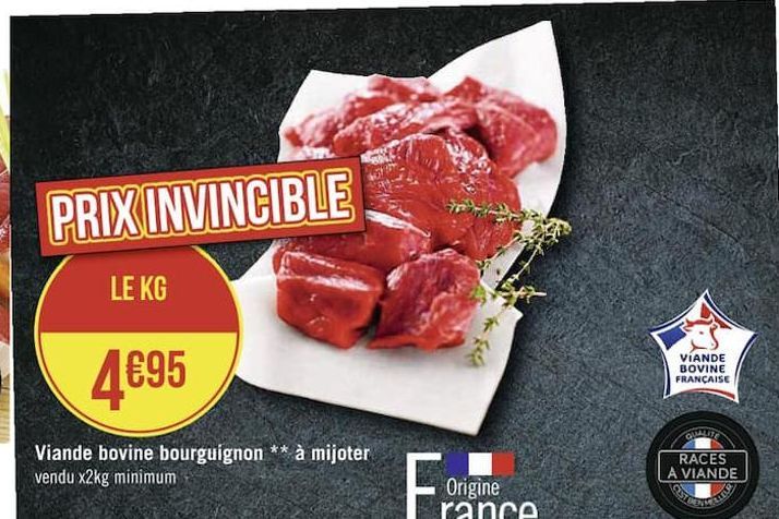 viande bovine bourguignon a mijoter