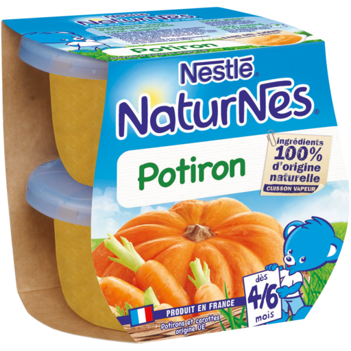 POTS DE LÉGUMES NATURNES NESTLÉ