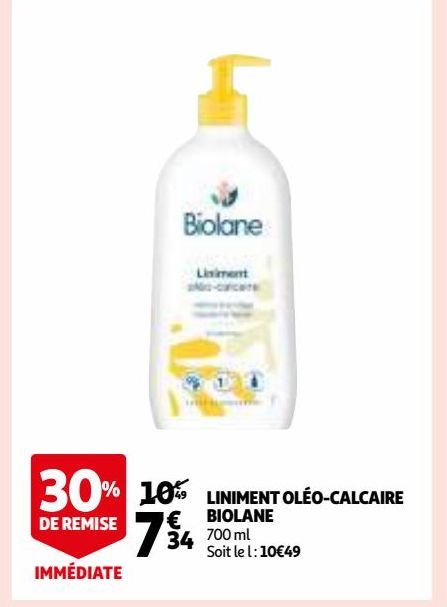 LINIMENT OLÉO-CALCAIRE BIOLANE