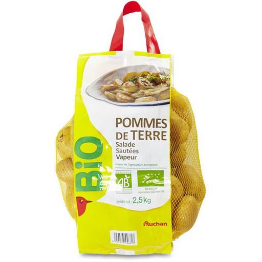 POMMES DE TERRE BIO AUCHAN