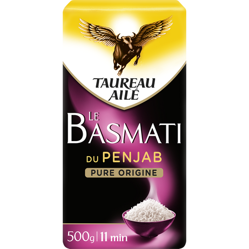 RIZ BASMATI DU PENJAB TAUREAU AILÉ