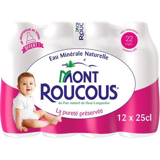 EAU MINÉRALE NATURELLE MONT ROUCOUS