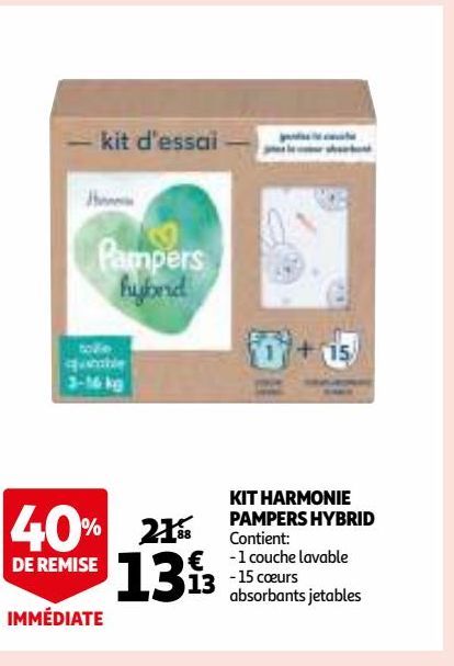 KIT HARMONIE PAMPERS HYBRID