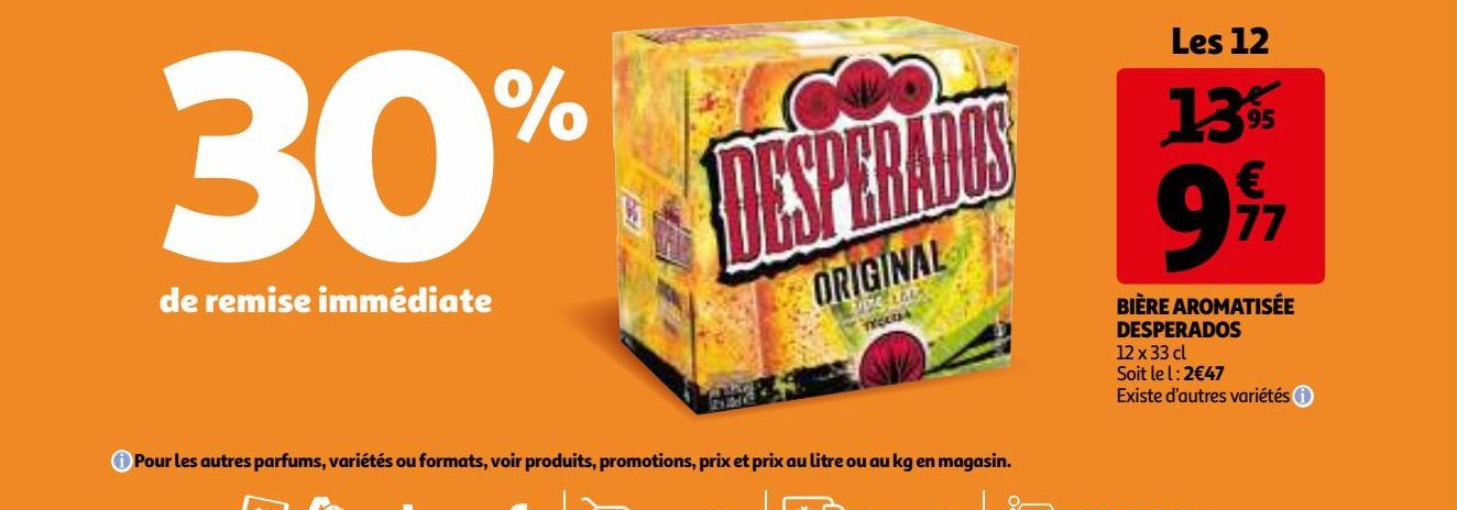  BIÈRE AROMATISÉE DESPERADOS 