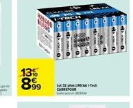 13% 899  Lot 32 LRG MA-Tech CARREFOUR UTIL 