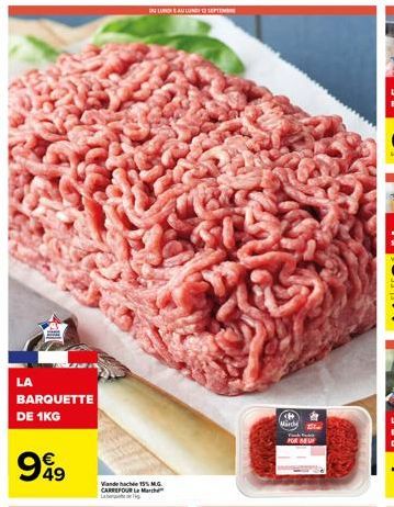 viande hachée Carrefour