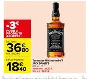 whisky Jack Daniel's