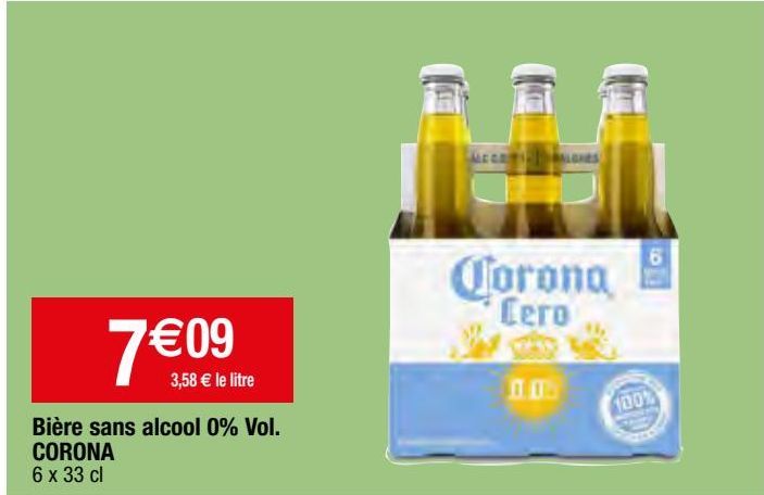 bière sans alcool Corona