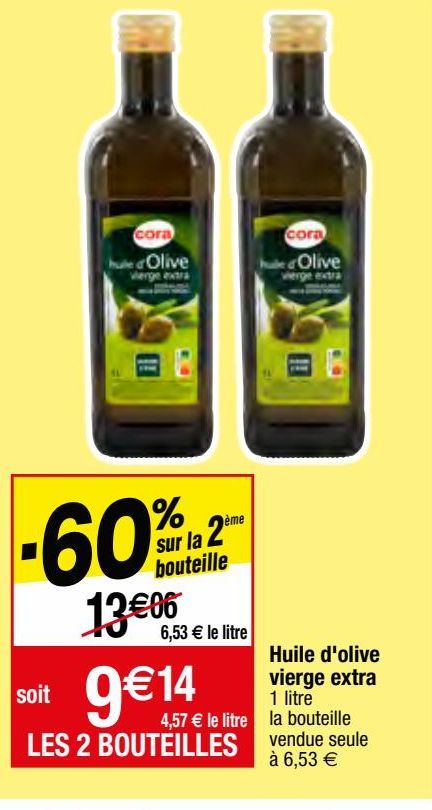 huile d'olive extra vierge Cora