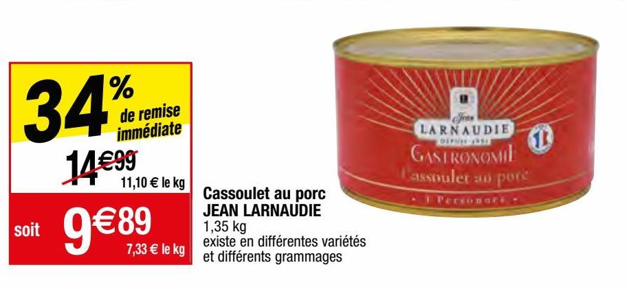cassoulet Jean Larnaudie