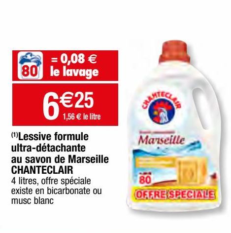 lessive liquide Chanteclair