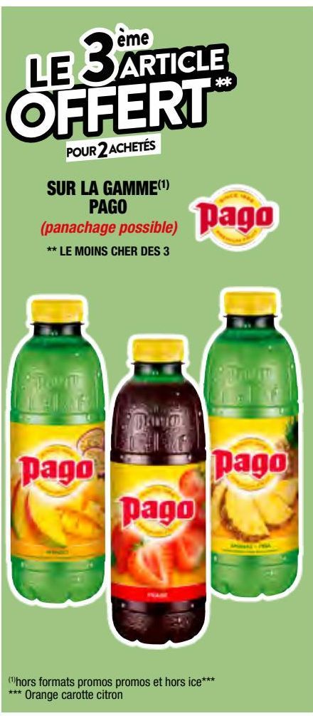 boissons Pago