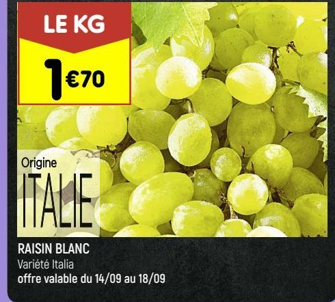 RAISIN BLANC