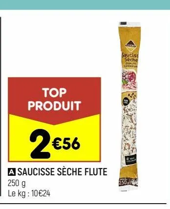saucisse sèche flute
