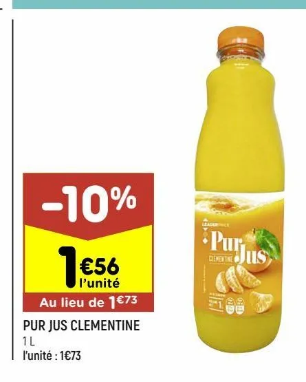 pur jus clementine