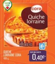 quiche lorraine Cora