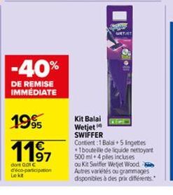 soldes Swiffer