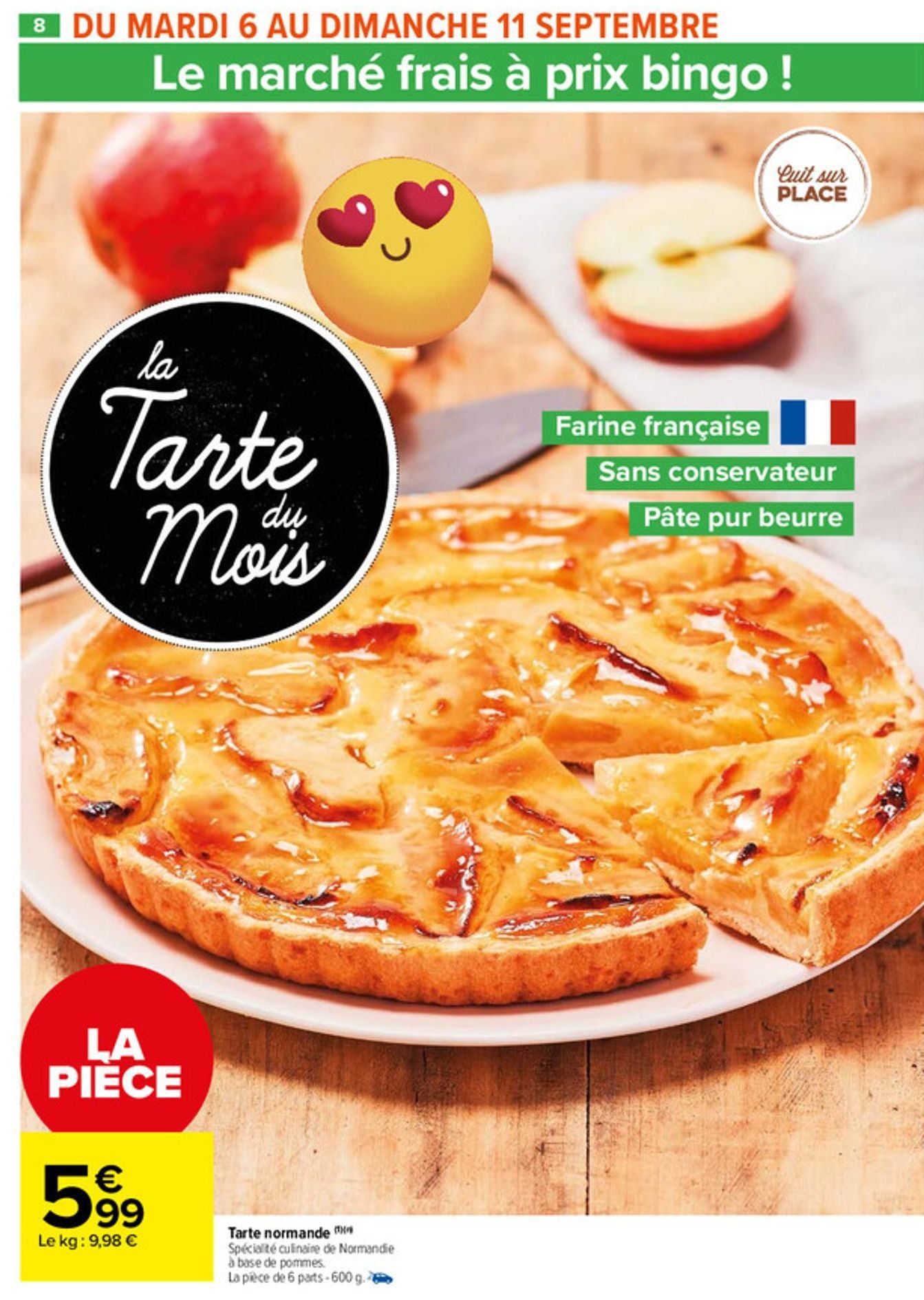 tarte normande