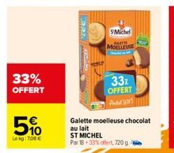 chocolat au lait St michel