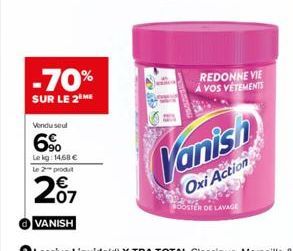 vêtements Vanish