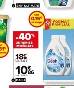 soldes dash