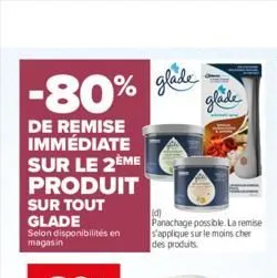 soldes glade