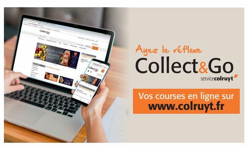 Collect et Go service colruyt vos courses en lignes sur www.colruyt.fr