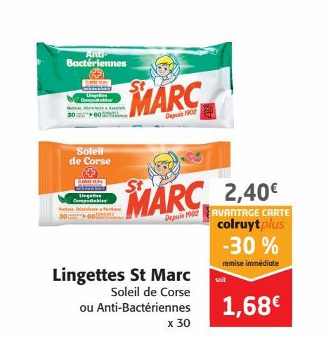 Lingettes St Marc