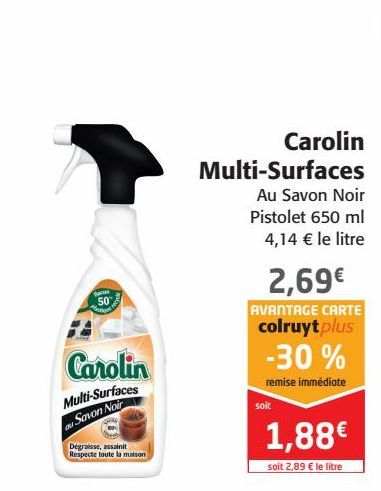 Carolin Multi-surfaces 