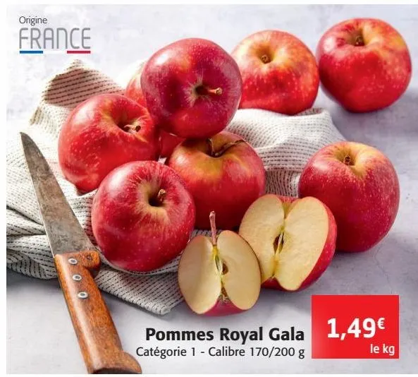 pommes royal gala